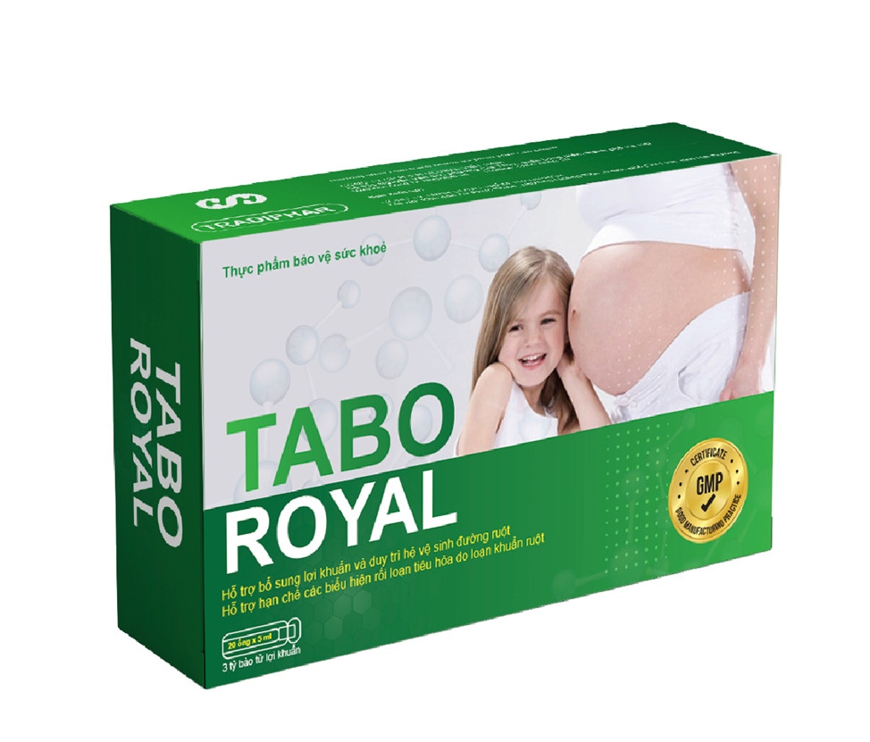 Siêu lợi khuẩn Tabo Royal – Giúp xử lý Táo bón triệt để & Giảm nhanh tình trạng đau rát