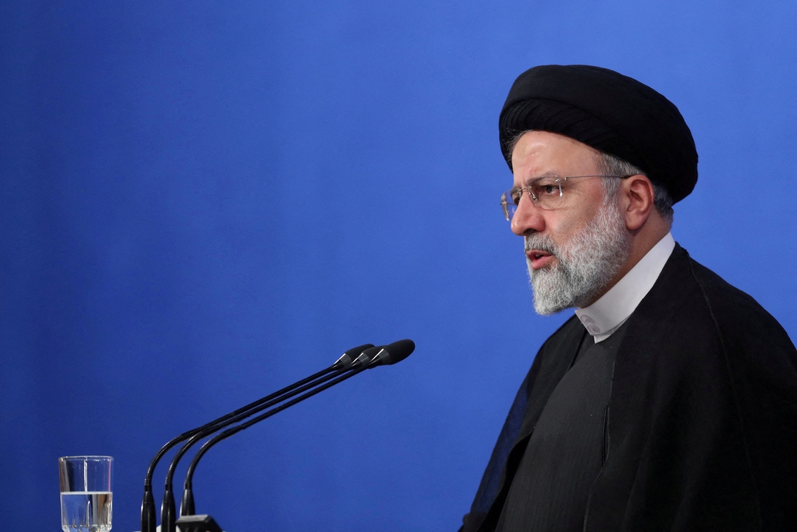 Tổng thống Iran Ebrahim Raisi. Ảnh: Reuters