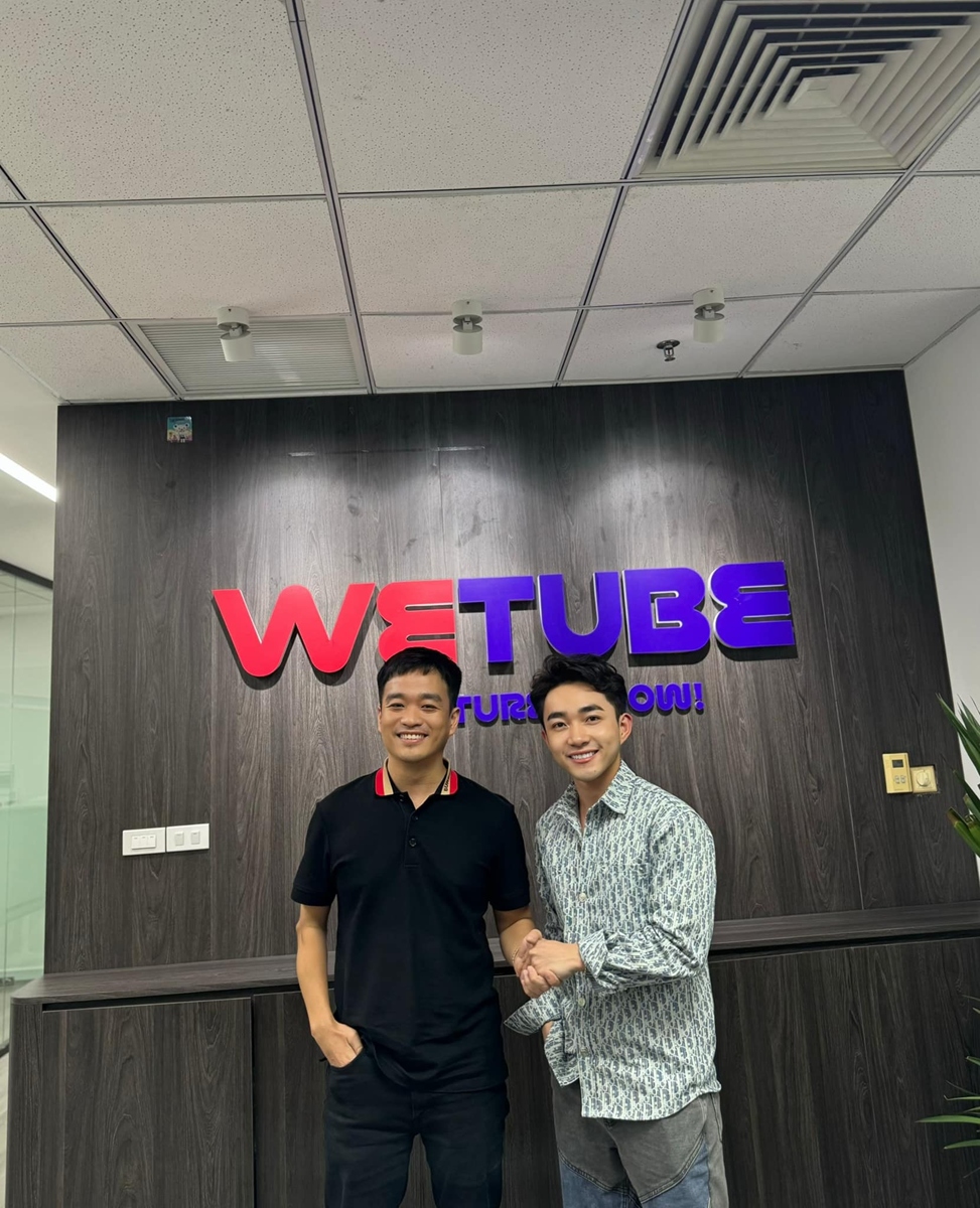 CEO WETUBE anh Vũ Văn Đông cùng đối tác