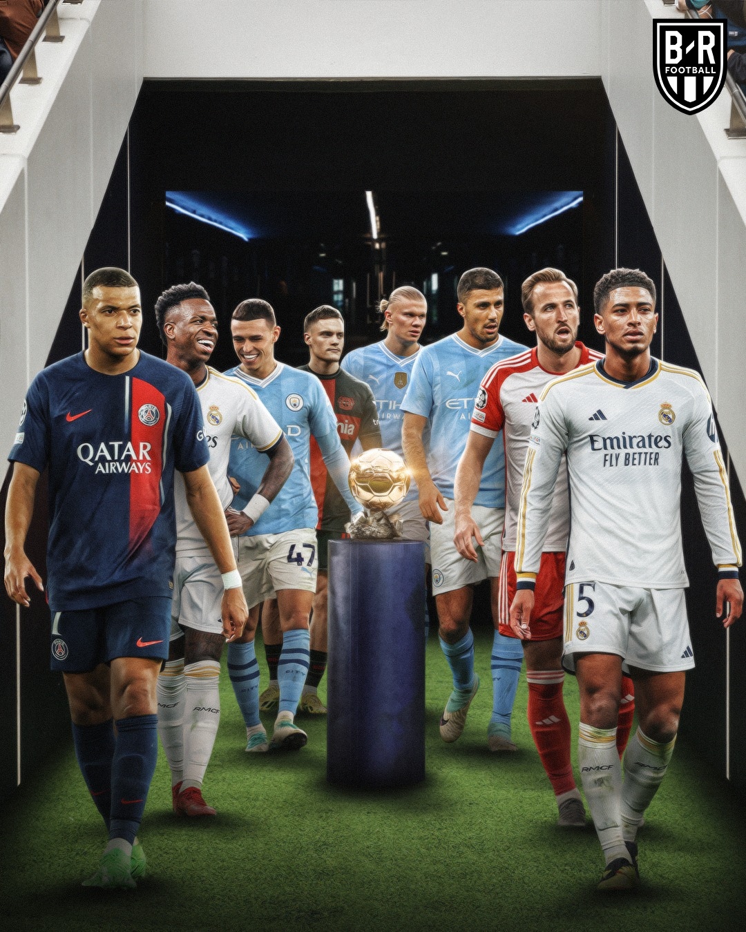 Ai sẽ trở thành chủ nhân của danh hiệu Quả bóng vàng 2024? (Ảnh: Bleacher Reports)