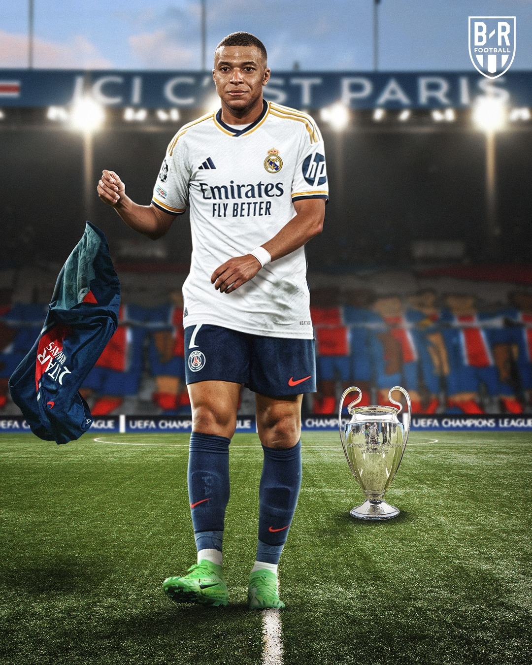 Trận thua 0-1 trước Dortmund tại bán kết lượt về Cúp C1 châu Âu có thể là lần cuối cùng Mbappe khoác áo PSG. (Bleacher Reports)