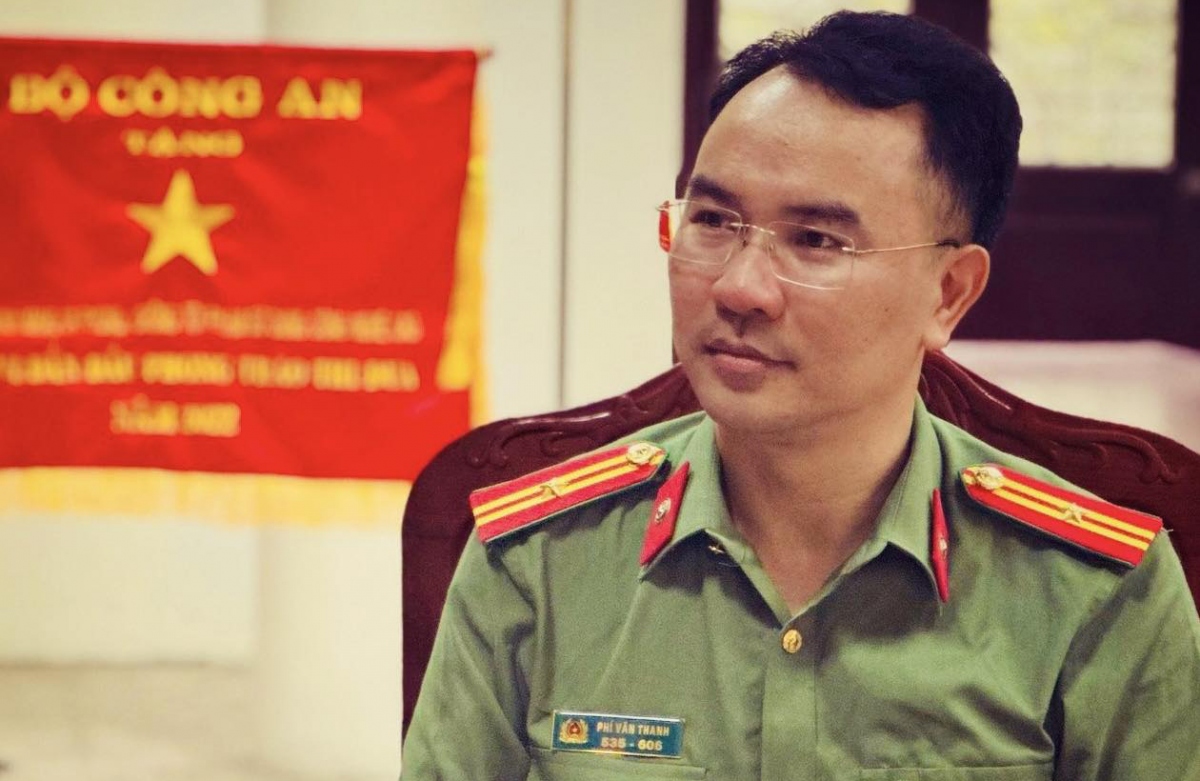Thiếu tá Phí Văn Thanh, Cục An ninh mạng và Phòng chống tội phạm sử dụng công nghệ cao, Bộ Công an