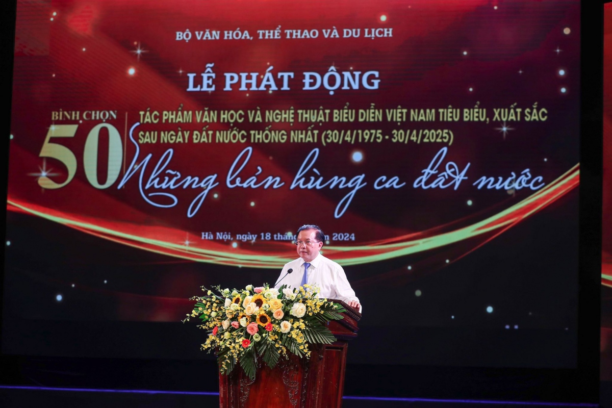 Thứ trưởng Bộ VHTT&amp;DL Tạ Quang Đông. Ảnh: Nam Nguyễn.