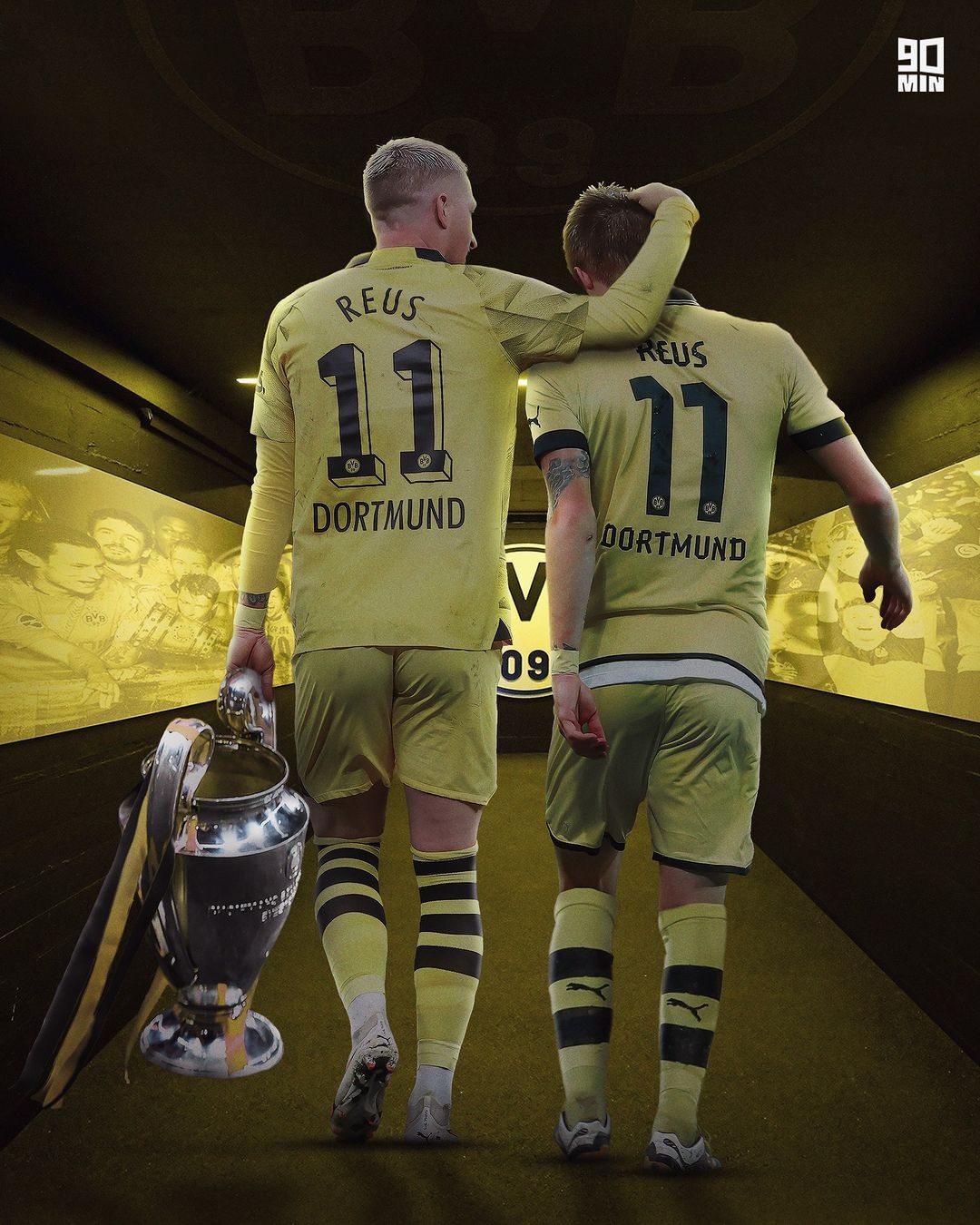 Liệu sẽ có cái kết đẹp trong sự nghiệp ở Dortmund cho Marco Reus? (Ảnh: 90min)