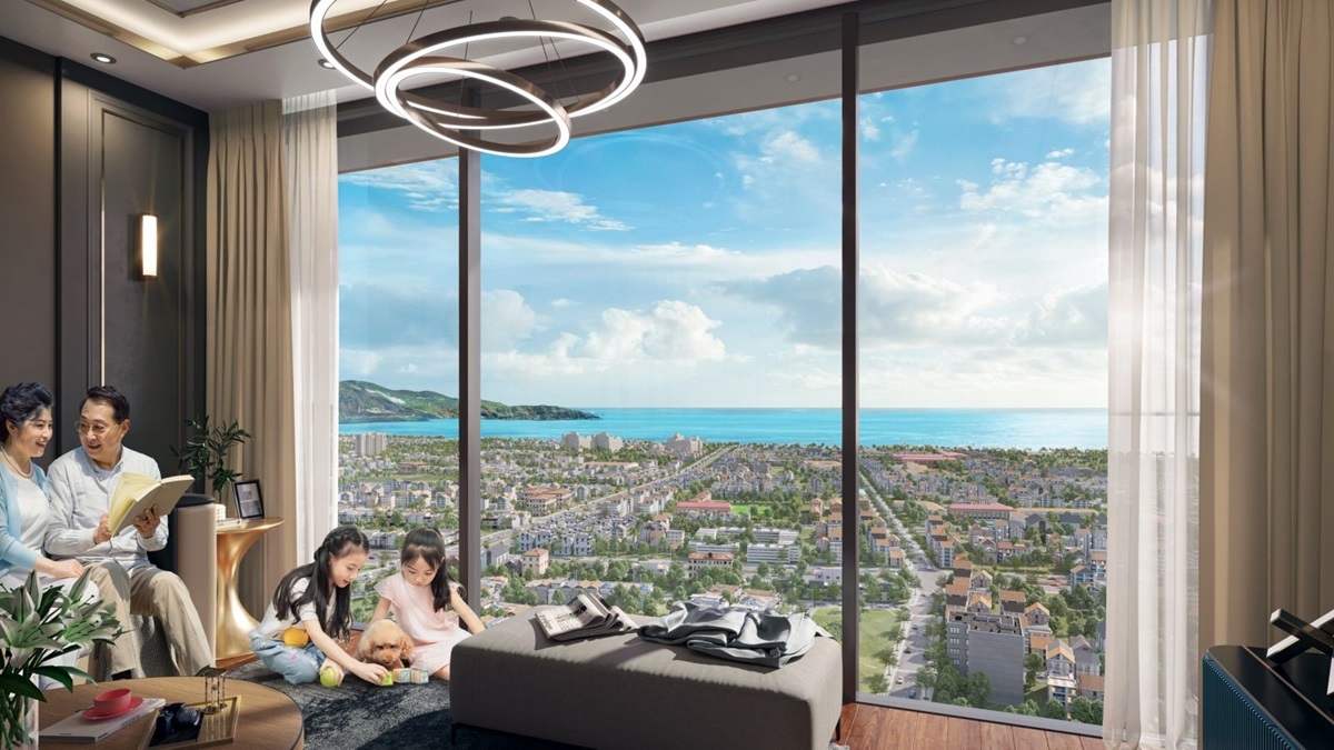 Các căn hộ UNI và ELA tại Sun Ponte Residence được phát triển với nhiều điểm khác biệt. Ảnh phối cảnh minh họa Sun Property
