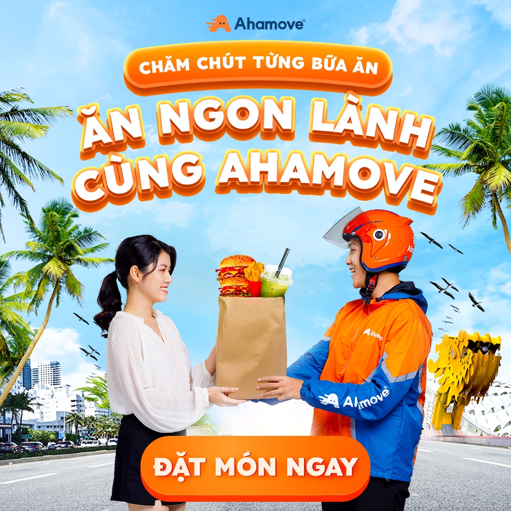 Ahamove gia tăng trải nghiệm ẩm thực với công nghệ AI CHATBOT
