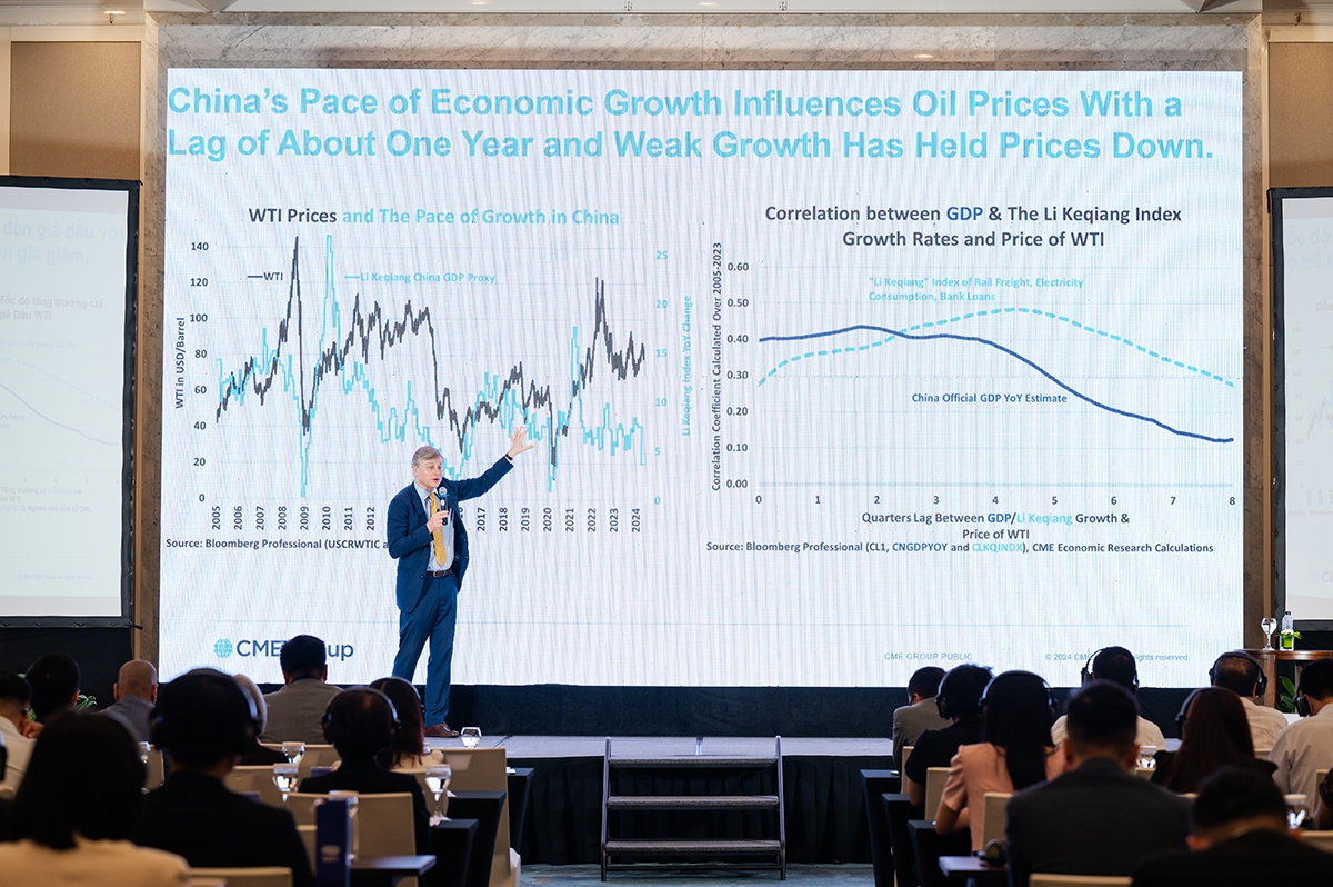 Ông Erik Norland - Giám đốc điều hành, Chuyên gia kinh tế cấp cao, CME Group