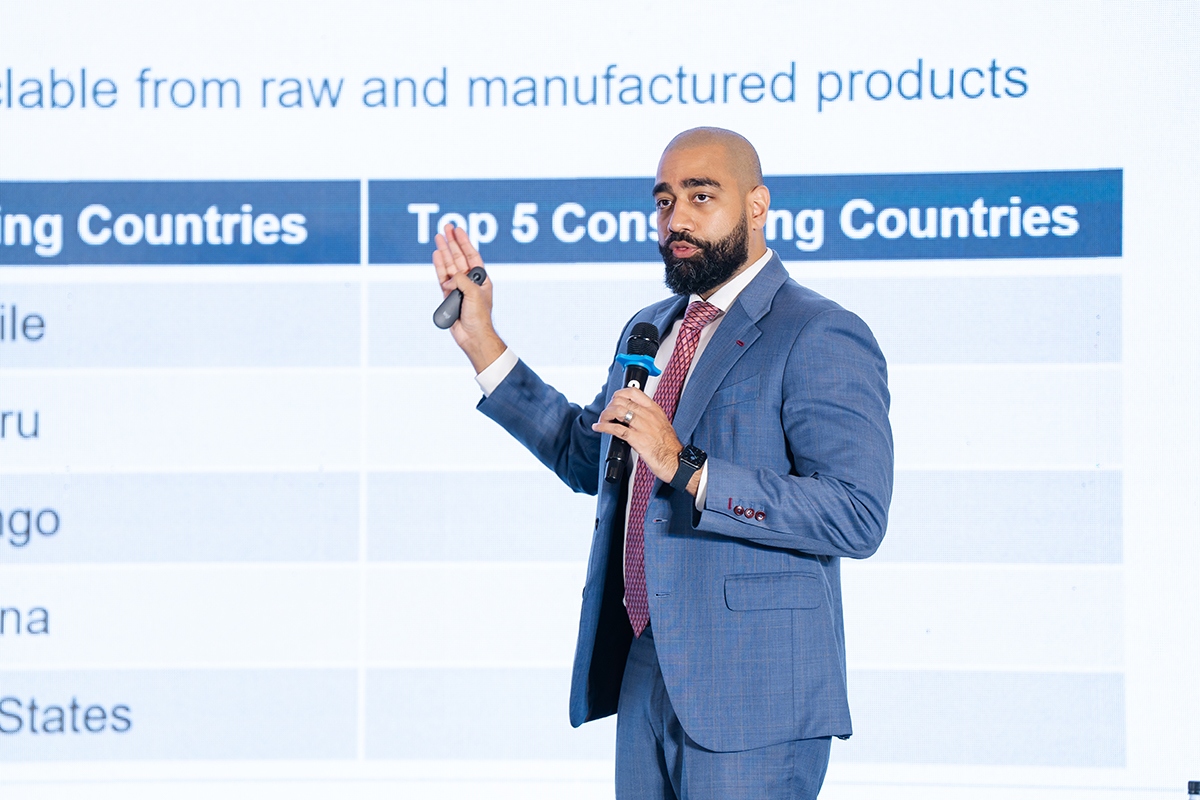 Ông Sachin Patel - Giám đốc điều hành sản phẩm kim loại khu vực Châu Á Thái Bình Dương, CME Group