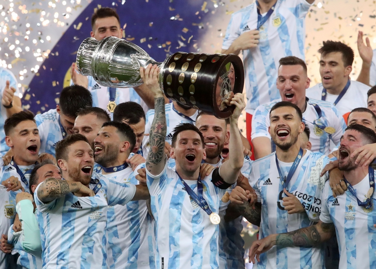 ĐT Argentina là ĐKVĐ Copa America. (Ảnh: Getty)