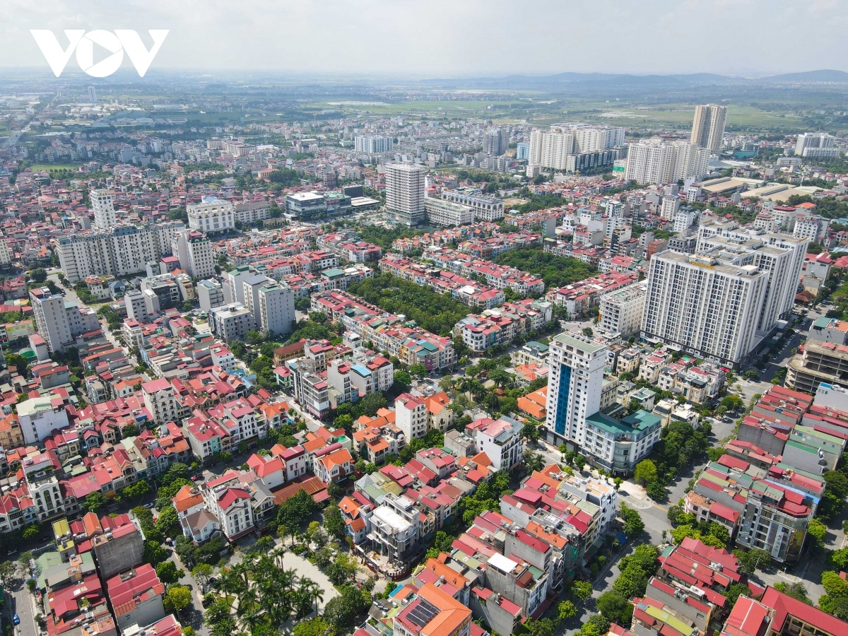 Bắc Ninh nhìn từ trên cao