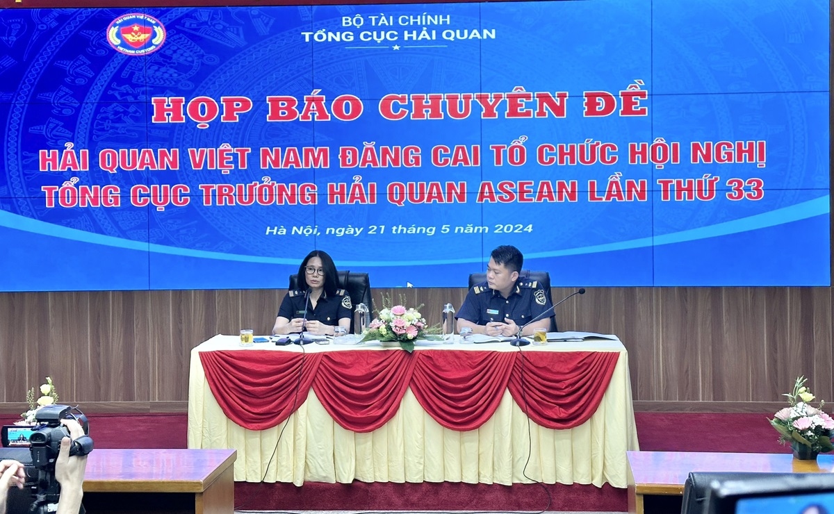 Họp báo chuyên đề: Hải quan Việt Nam đăng cai tổ chức Hội nghị Tổng cục trưởng Hải quan ASEAN lần thứ 33