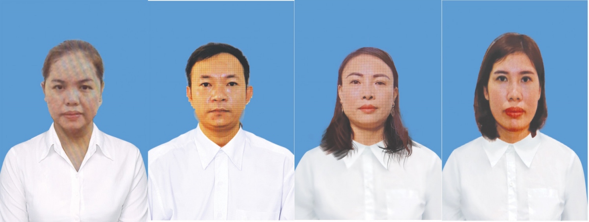 Các đối tượng cầm đầu đường dây (Ảnh Công an Quảng Ninh)