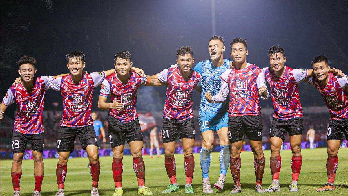 CLB TP.HCM thắng CLB CAHN 2-1. (Ảnh: Ho Chi Minh City FC)