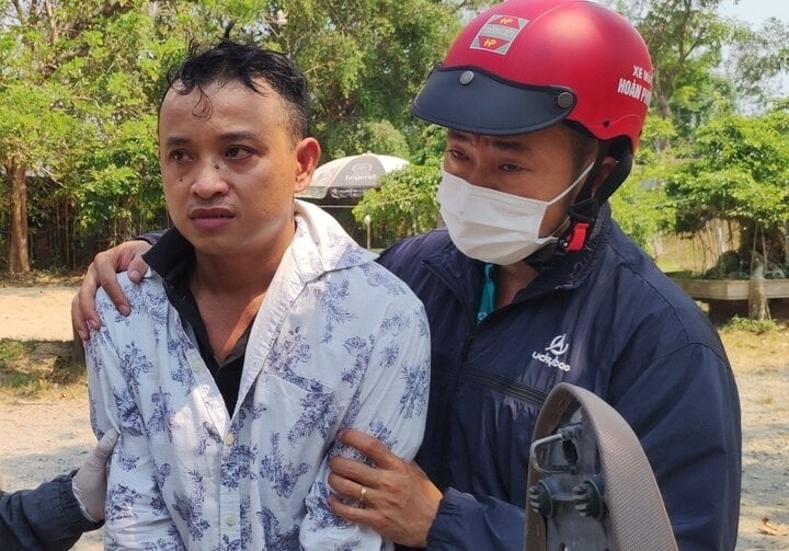Dương Ngọc Thịnh bị bắt quả tang tàng trữ ma túy. (Ảnh: B.P)