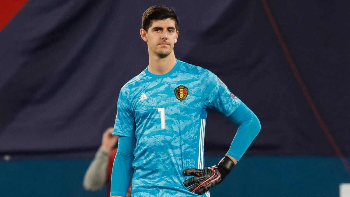 Courtois phải làm khán giả ở EURO 2024. (Ảnh: Getty)