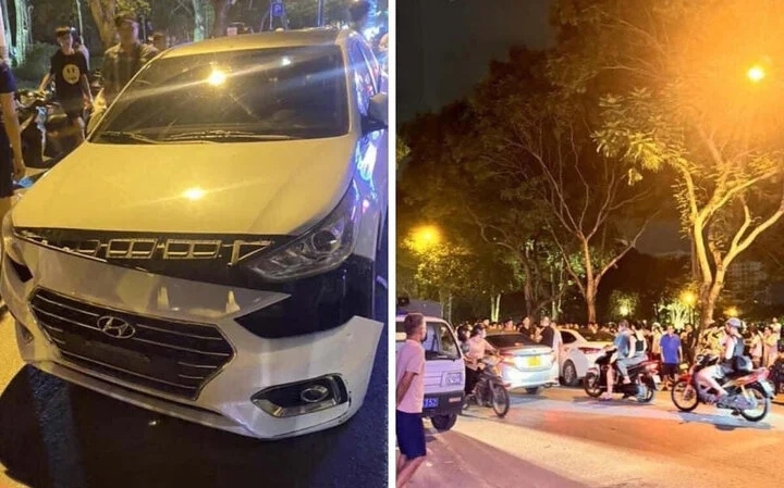 Nam bỏ lại xe ở khu vực hồ Đền Lừ rồi bỏ trốn.