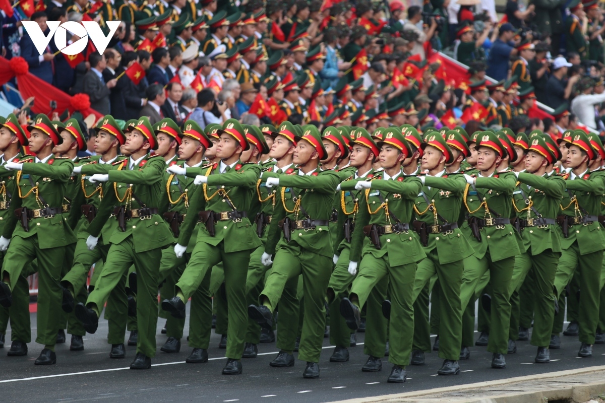The parade serves as the highlight among a series of activities being held to mark the victory anniversary.