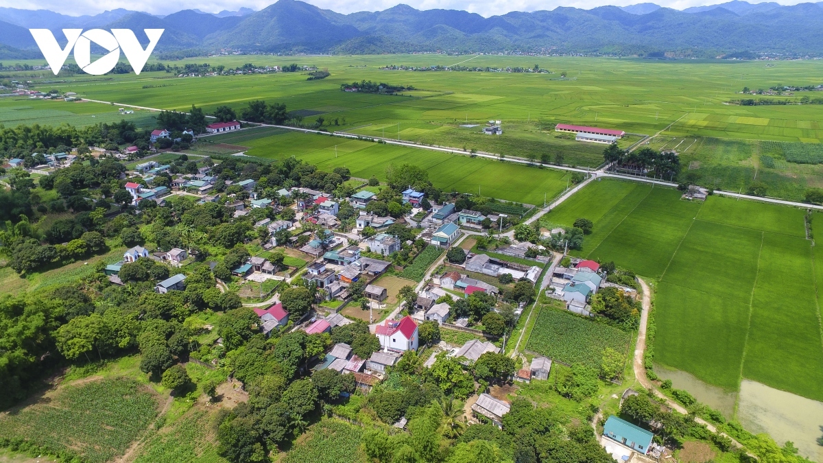 Cánh đồng Mường Thanh ở lòng chảo Điện Biên rộng lớn nhất vùng Tây Bắc