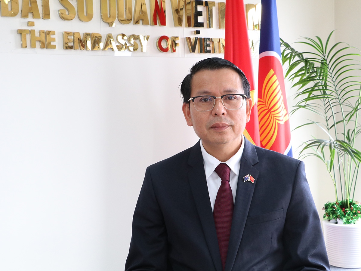 Đại sứ Việt Nam tại Australia Nguyen Văn Trung. Nguồn ĐSQ Việt Nam tại New Zealand
