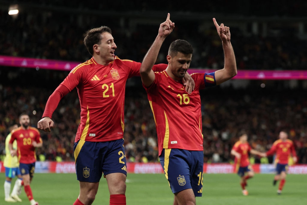 ĐT Tây Ban Nha là ứng viên nặng ký cho chức vô địch EURO 2024. (Ảnh: Getty)