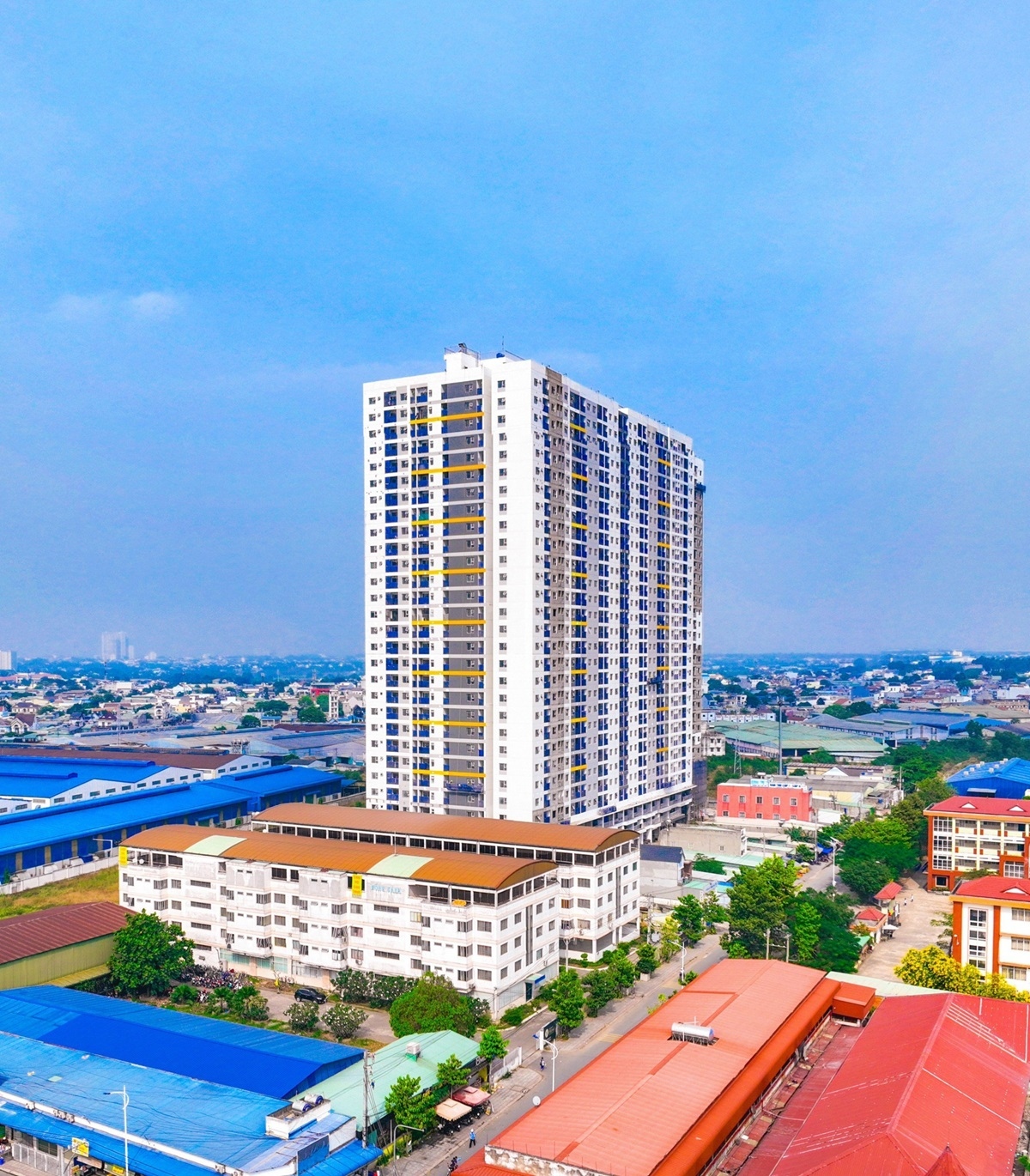 Dự án Legacy Central được hoàn thiện rất chỉn chu, sắc nét, đáp ứng các tiêu chuẩn xây dựng cao nhất