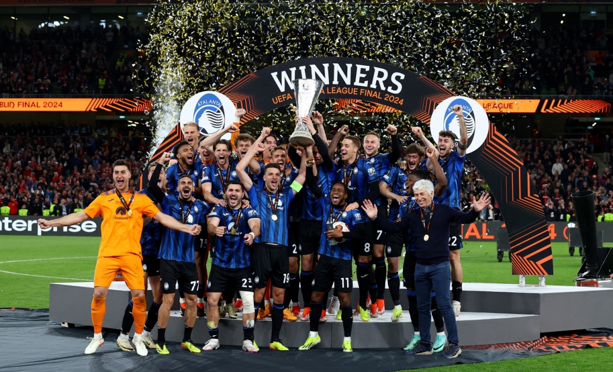 Atalanta vô địch Europa League 2023/2024 (Ảnh: Reuters).