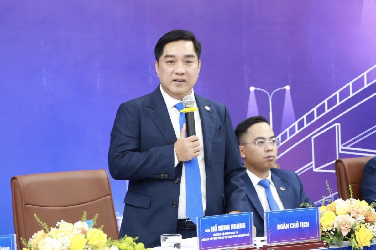 Ông Hồ Minh Hoàng - Chủ tịch HĐQT Công ty CP Đầu tư hạ tầng giao thông Đèo Cả (HHV)