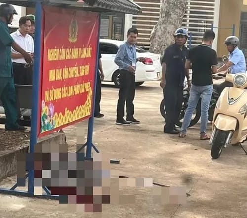 Hiện trường vụ việc (Ảnh: CTV)