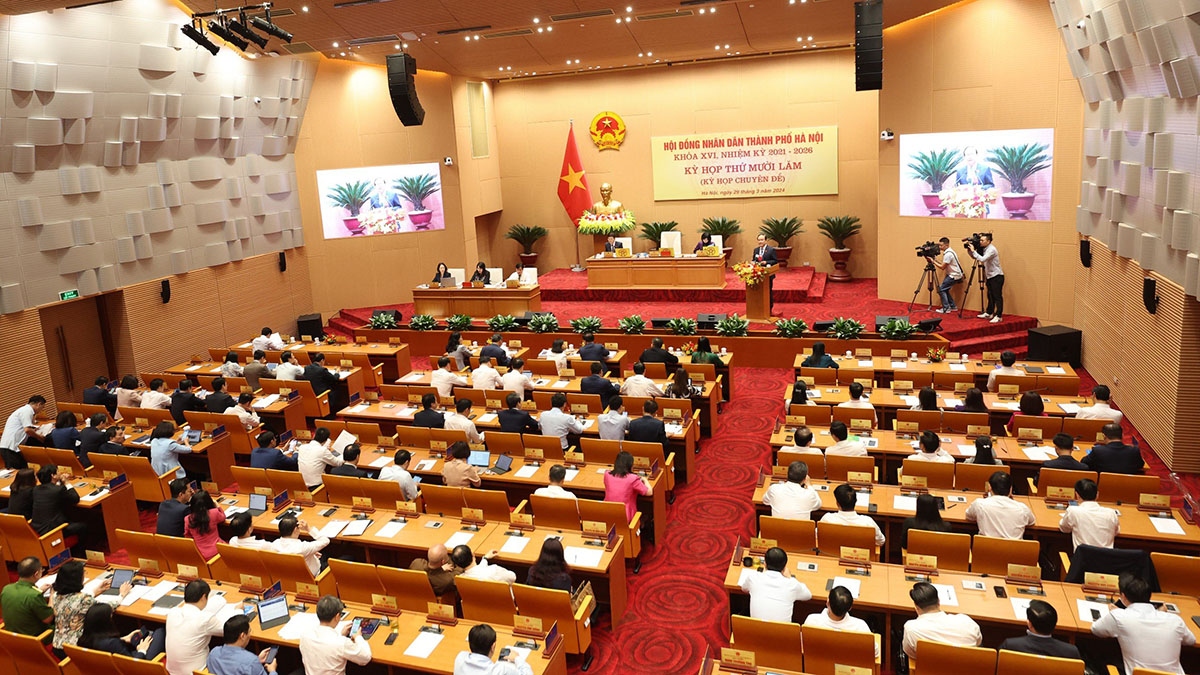 Kỳ họp HĐND thành phố Hà Nội (ảnh minh hoạ)