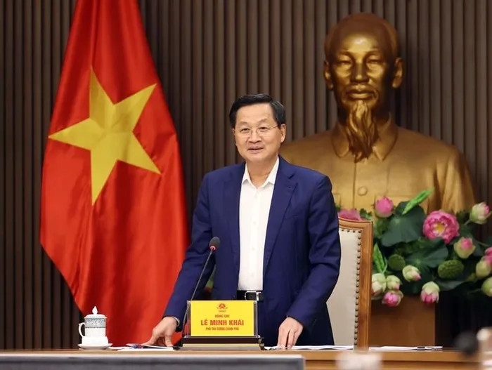 Phó Thủ tướng Chính phủ Lê Minh Khái tham dự Hội nghị Tương lai châu Á lần thứ 29 và làm việc tại Nhật Bản từ ngày 22-25/5/2024. Ảnh: VGP