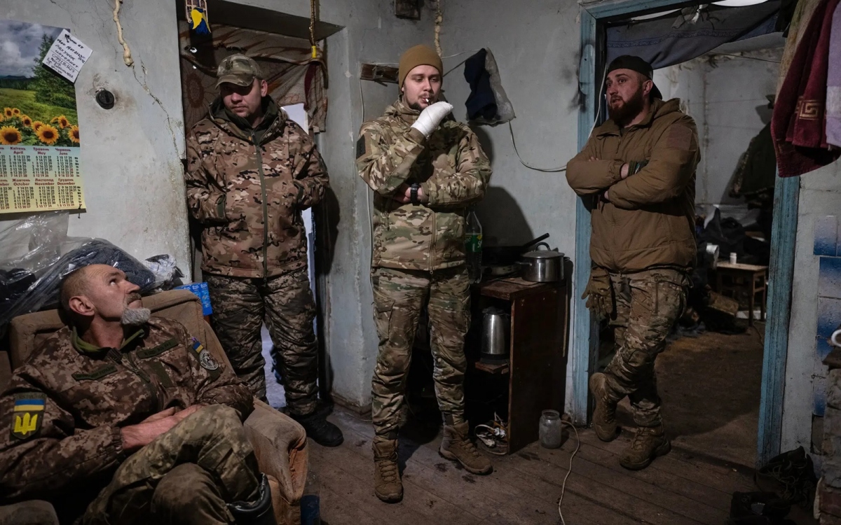 Lính Ukraine. Ảnh: Nytimes.