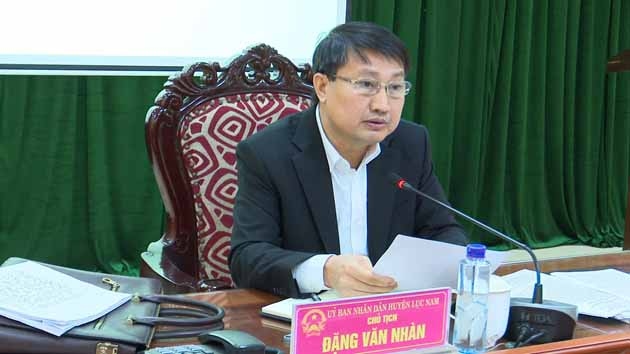 Thanh tra tỉnh Bắc Giang đề nghị phê bình, xem xét, kiểm điểm trách nhiệm đối với Chủ tịch UBND huyện Lục Nam