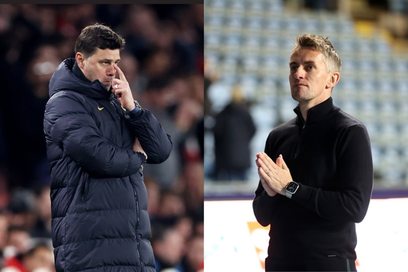 Pochettino và McKenna đang là 2 ứng viên lọt tầm ngắm của MU. (Ảnh: Sportsbible)