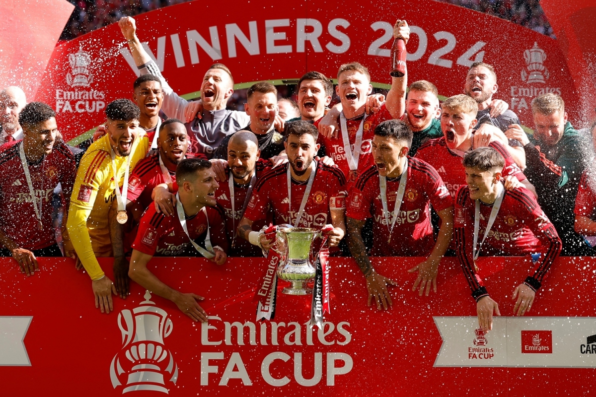Với chức vô địch FA Cup, MU sẽ tham dự Europa League mùa tới dù chỉ đứng thứ 8 ở Ngoại hạng Anh 2023/2024.