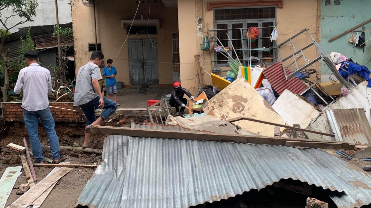 Hiện trường vụ việc (Ảnh: CTV)