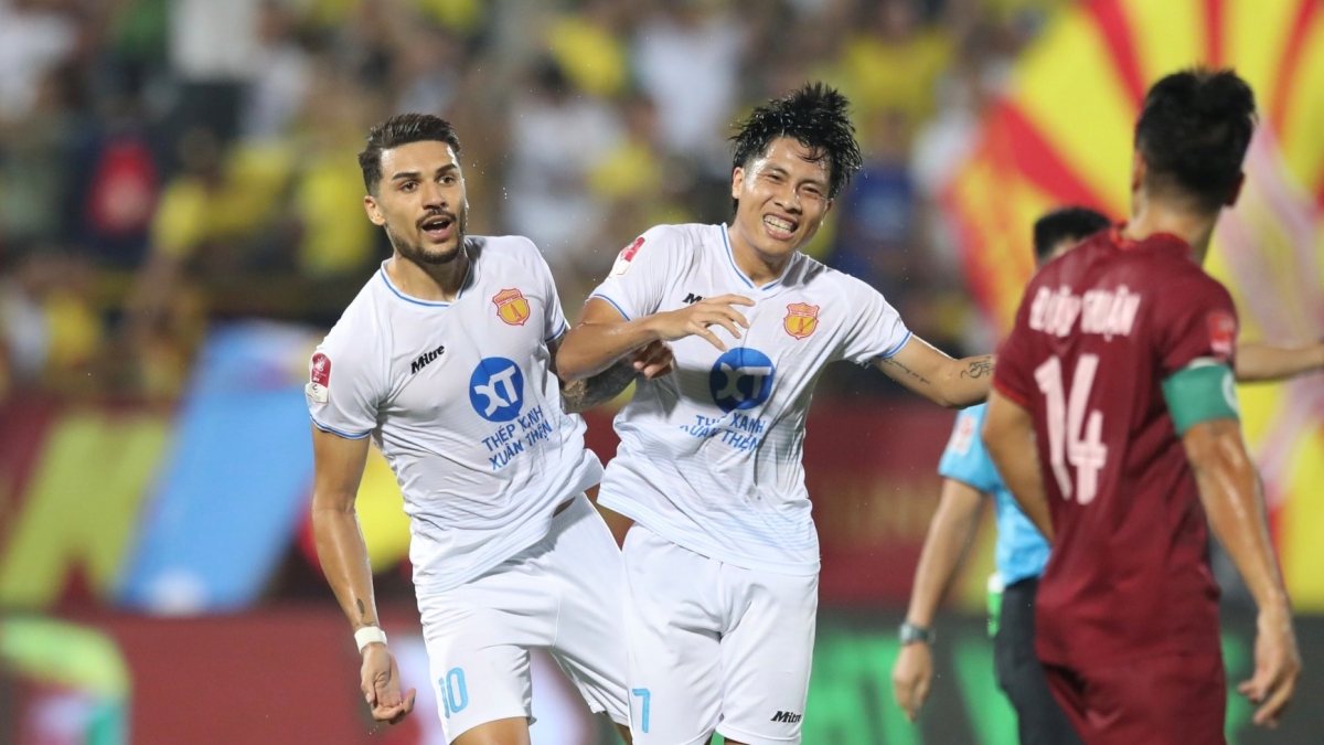 Nam Định có dàn nội binh và ngoại binh chất lượng ở mùa giải 2023/2024 (Ảnh: VPF).