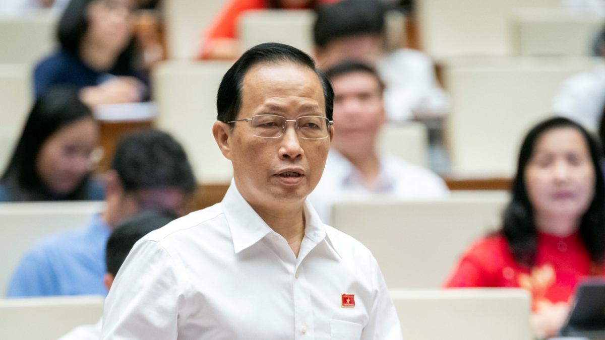 Đại biểu Nguyễn Trúc Sơn (đoàn Bến Tre)