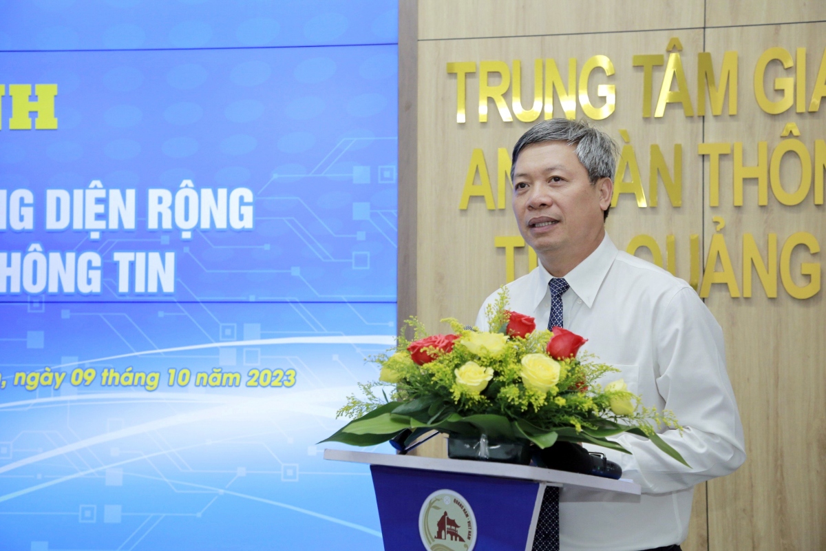 Ông Hồ Quang Bửu, Phó Chủ tịch UBND tỉnh Quảng Nam.
