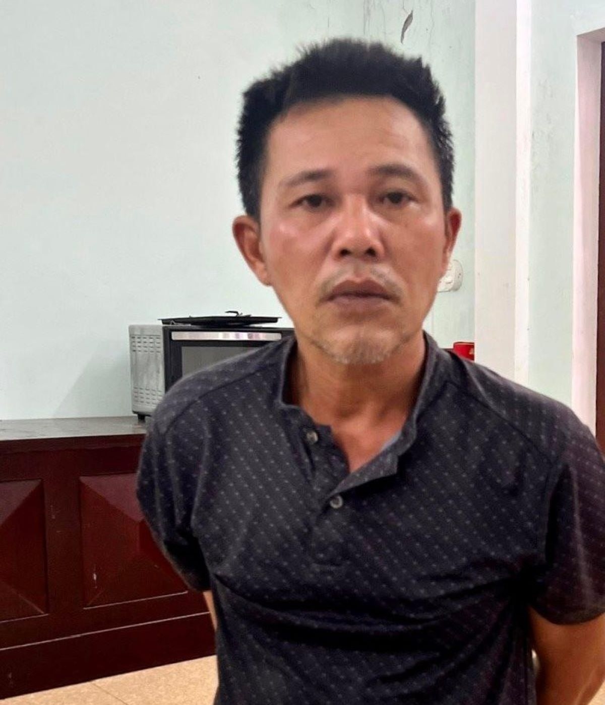 Ông Trần Văn Tuân, 51 tuổi, trú tại thành phố Huế - người đâm trọng thương Phó Chánh án Tòa án Nhân dân huyện Cam Lộ