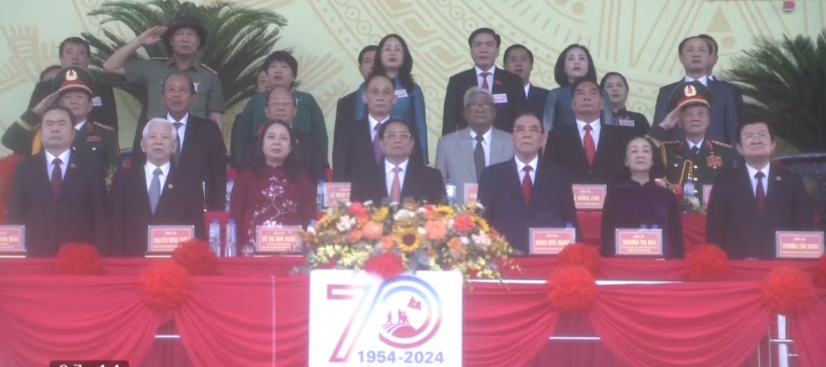  Senior leaders attend the event.