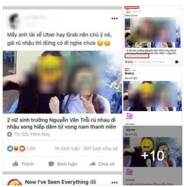 Người trẻ hùa theo tin xấu trên mạng xã hội. Ảnh: Người Lao động
