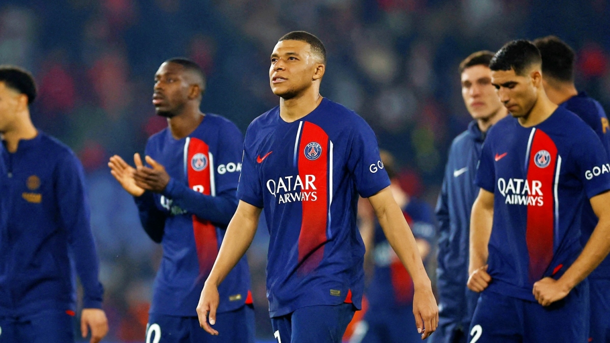PSG một lần nữa bị loại khỏi Cúp C1 châu Âu (Ảnh: Reuters).