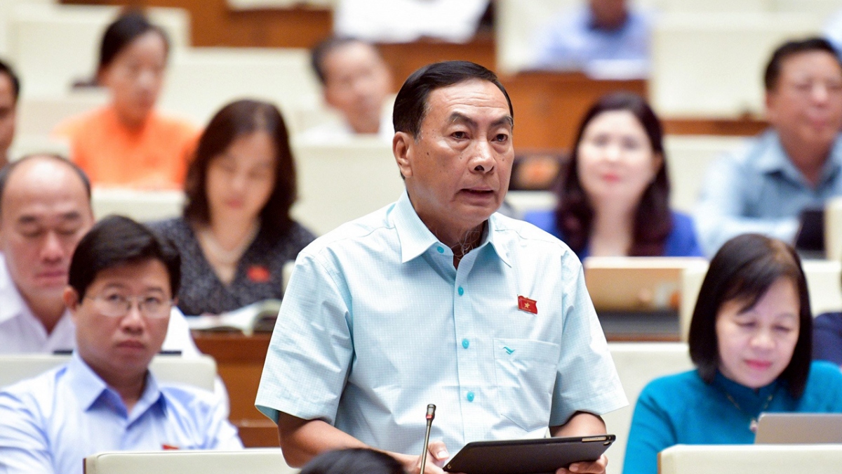 Đại biểu Phạm Văn Hòa (đoàn Đồng Tháp)