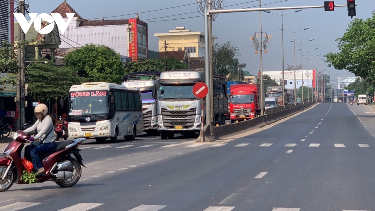 Quốc lộ 1A qua tỉnh Quảng Trị