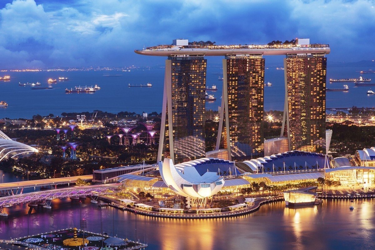 Sòng bạc Marina Bay Sands - một trong những sòng bạc đắt giá nhất Singapore. Ảnh: Getty