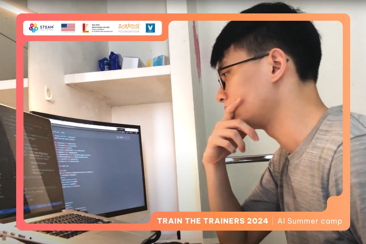 Khóa học Train The Trainers 2024 được cung cấp miễn phí cho khoảng 7.000 giáo viên trên toàn quốc về tư duy máy tính và trí tuệ nhân tạo