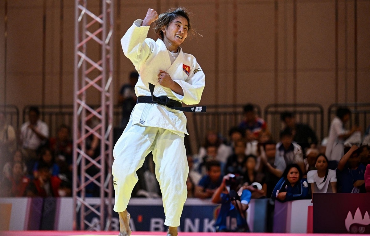 Hoàng Thị Tình tiến sát vé dự Olympic Paris 2024. (Ảnh: Getty).