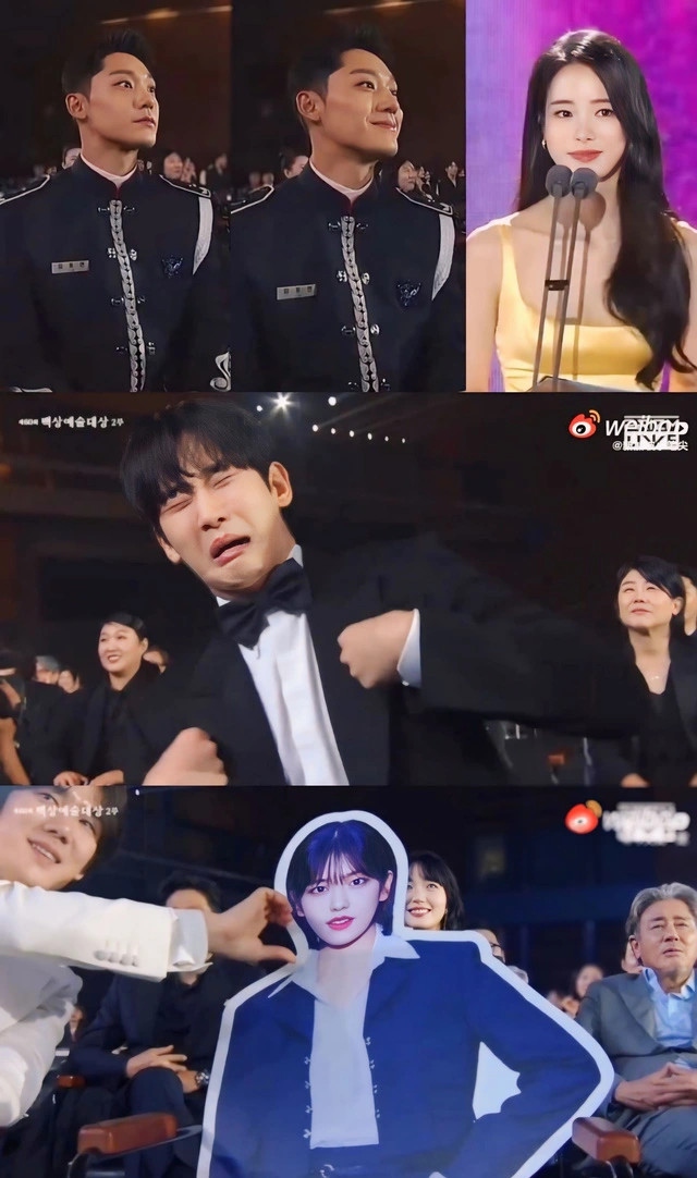 Những khoảnh khắc gây sốt mạng xã hội khác của Baeksang 2024 - Ảnh: K-BIZ