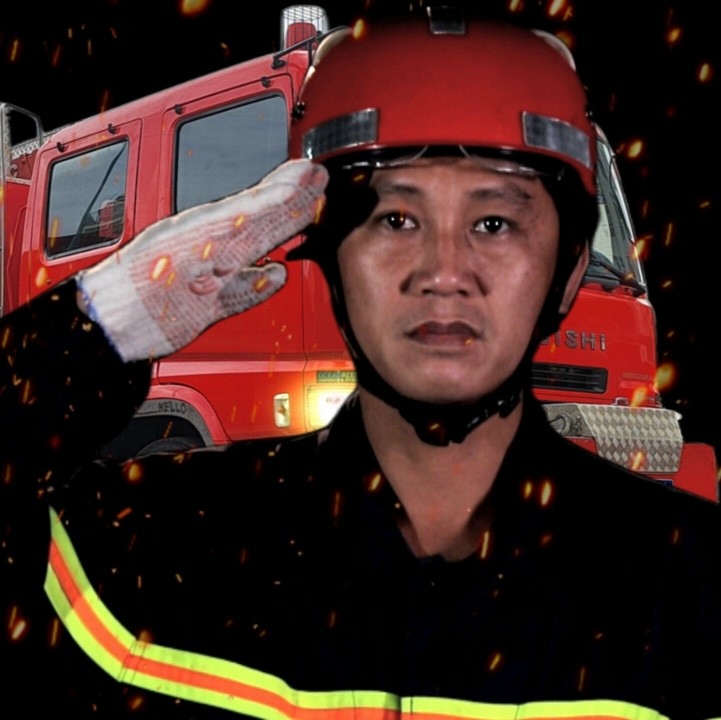 Trung tá Nguyễn Chí Thành - Phó Đội trưởng Đội Công tác chữa cháy và cứu nạn cứu hộ (PCCC&CNCH), Phòng Cảnh sát PCCC&CNCH (PC07), Công an TP.HCM (Ảnh: NVCC)