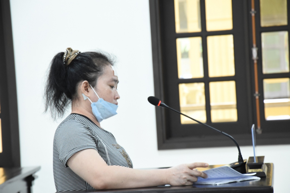 Bị cáo Nguyễn Xuân Thảo tại tòa (Ảnh: N.Khang)